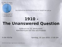 2010-06-20 The Unanswered Question